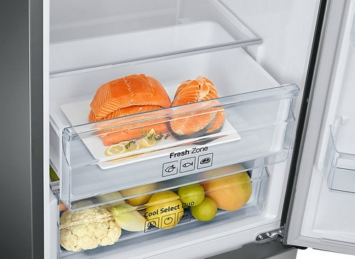 Frigorífico combi - Samsung RB37J506MSA, No Frost, 376 L,  Metal Grafito