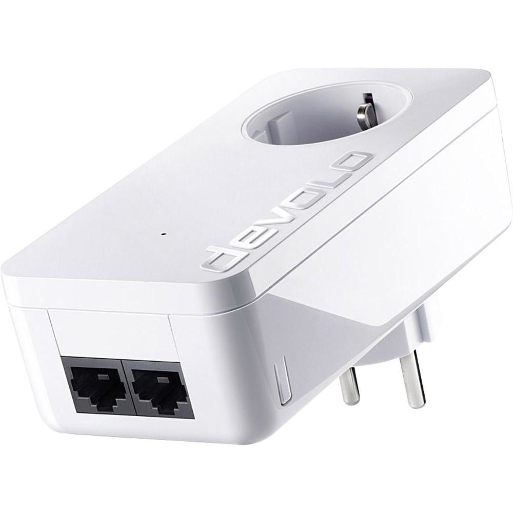 Adaptador PLC - Devolo Dlan 1000 Duo+ Starter Kit, 1000 Mbit/s, Blanco