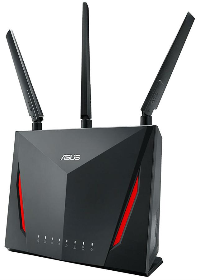Router gaming - ASUS RT-AC86U AC2900, Inalámbrico, Dual-band, 2917 Mbps, Negro