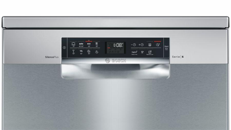 Lavavajillas - Bosch Serie 6 SMS68II07E, 13 servicios, 4 funciones, EcoSilence, A+++