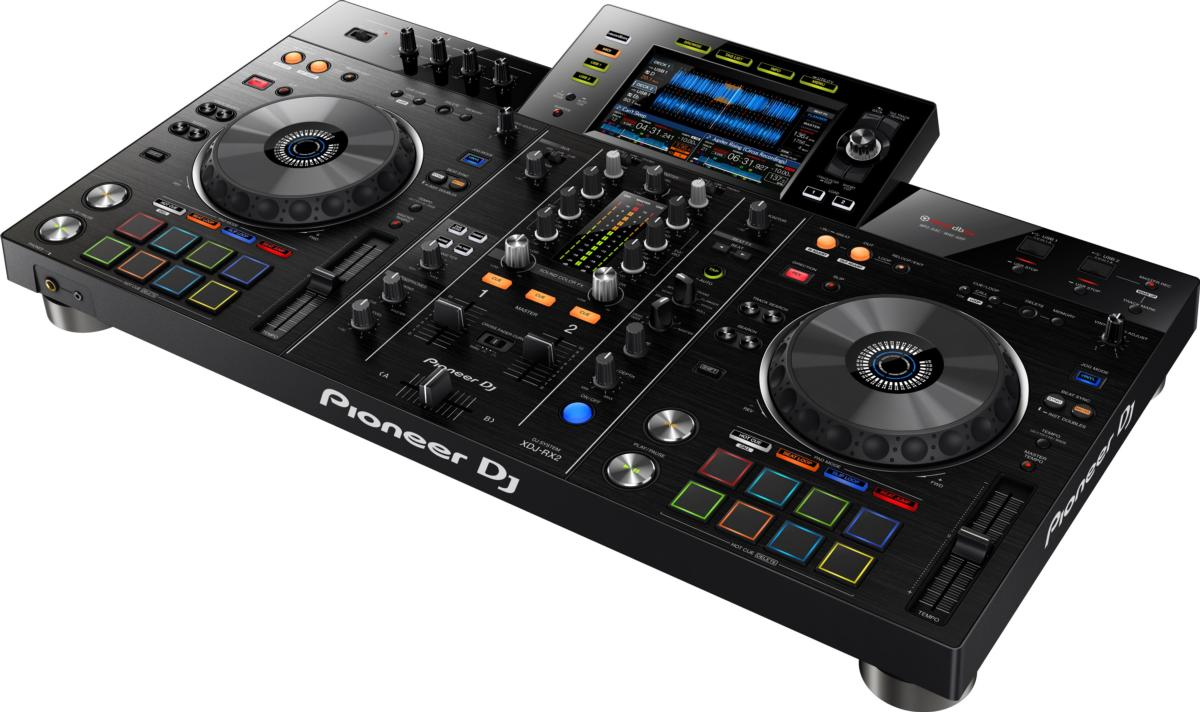 Controladora DJ - Pioneer DJ XDJ-RX2, DJ Todo en uno, Pantalla táctil 7", Sound Color FX,