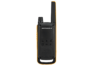 Walkie Talkie - Motorola T82 Extreme, RSM, 16 canales, Alcance 10 km, LED, IPx4