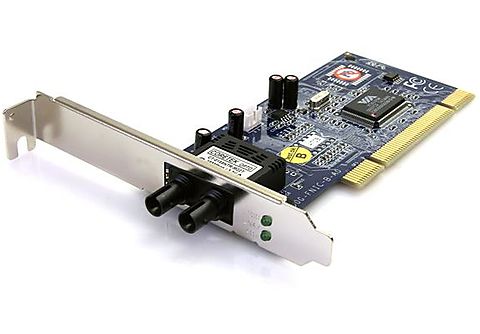 Tarjeta de Red - StarTech.com PCI100MMST Tarjeta de Red  PCI de Fibra MM ST de 100Mbps - 2 km