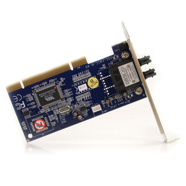 Tarjeta de Red - StarTech.com PCI100MMST Tarjeta de Red  PCI de Fibra MM ST de 100Mbps - 2 km