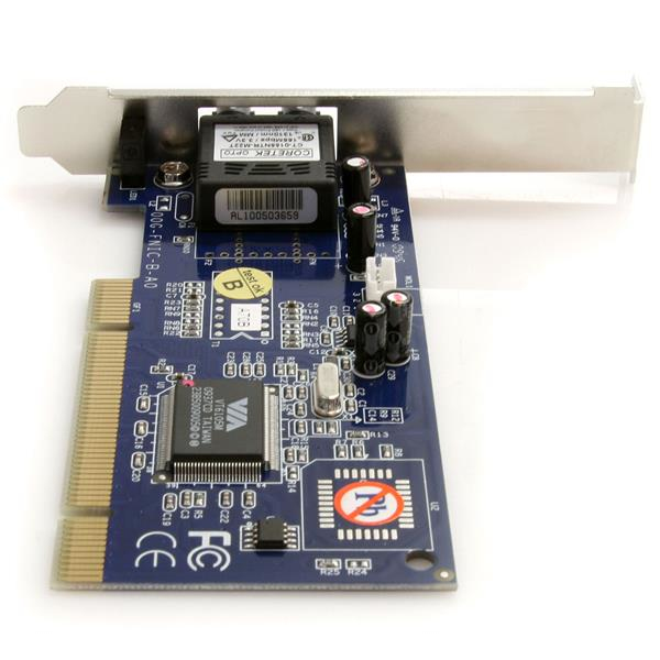 Tarjeta de Red - StarTech.com PCI100MMST Tarjeta de Red  PCI de Fibra MM ST de 100Mbps - 2 km
