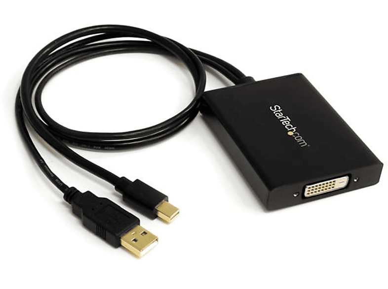 Adaptador | StarTech.com MDP2DVID Adaptador Mini DisplayPort a DVI de Doble Enlace