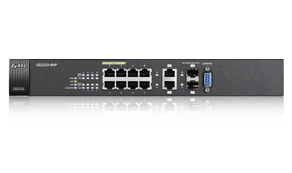 ZyXEL GS2210-8HP switch