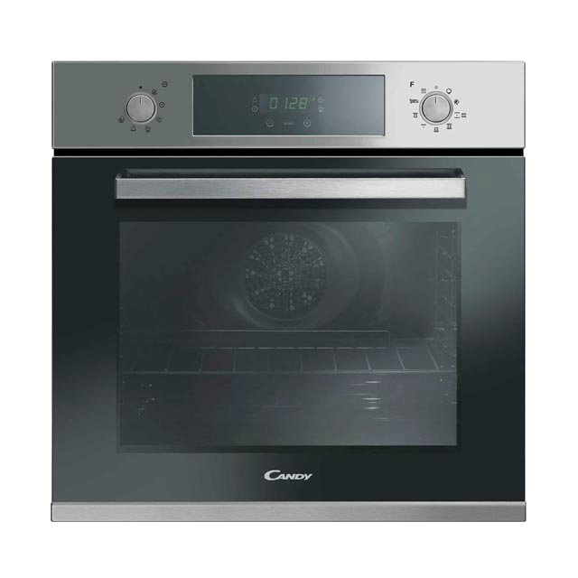 Horno - Candy FCPK626XL, 70l, Pirolítico+Aquactiva, 3 resistencias, Ventilador enfriamiento, Inox