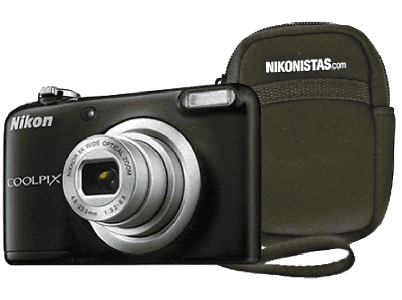 Cámara Nikon Coolpix a10 con estuche negro. outlet.producto reacondicionado 16.1mp funda 16.1 zoom x5 hd digital 16mp 5x 161 camara 80 1600
