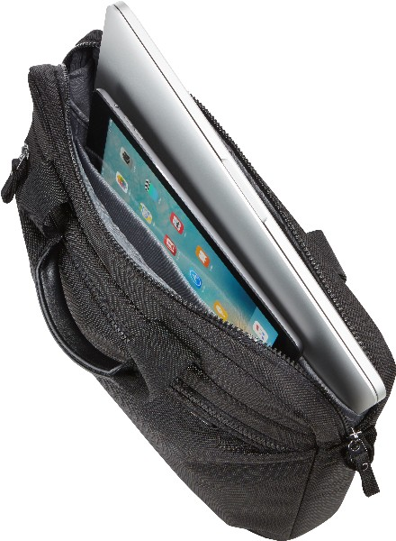 Maletín para portátil - Case Logic Bryker, Messenger case, Negro