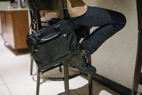 Maletín para portátil - Case Logic Bryker Laptop bag, Compartimento para Apple iPad, Negro