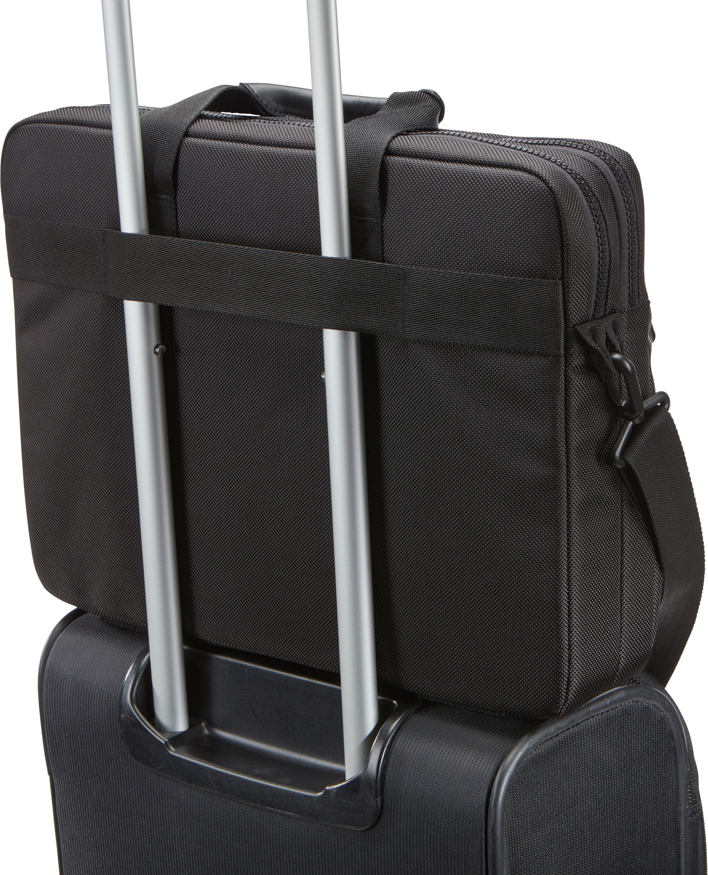 Maletín para portátil - Case Logic Bryker Laptop bag, Compartimento para Apple iPad, Negro