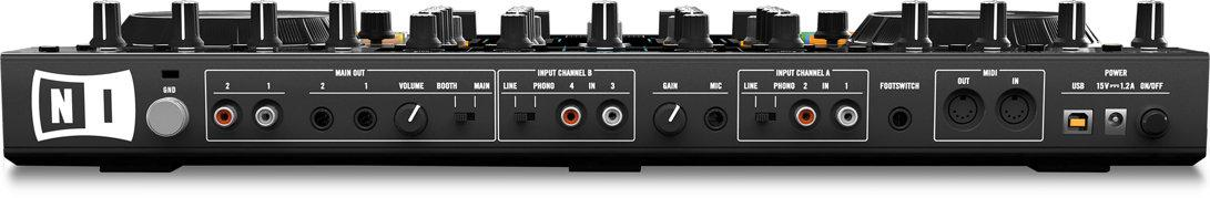 Controladora DJ - Native Instruments KONTROL S4 MKII, 4 canales, software Traktor Pro 2, compatible