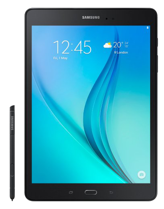 Tablet - Samsung Galaxy Tab A P550 S PEN, 16 GB 9.7", Wi-Fi, Negro