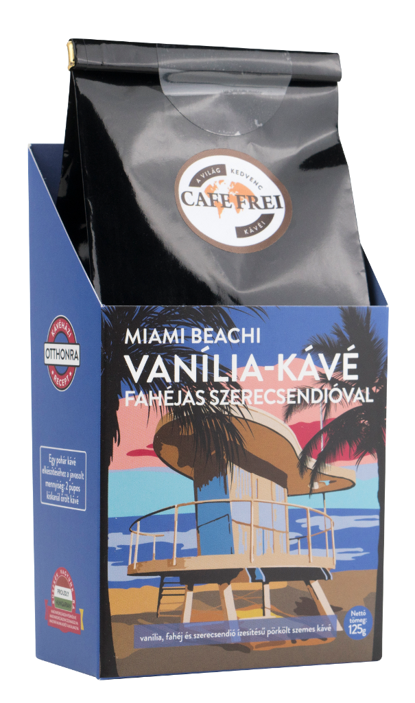 CAFE FREI Miami Beachi Vaníliakávé, 125g