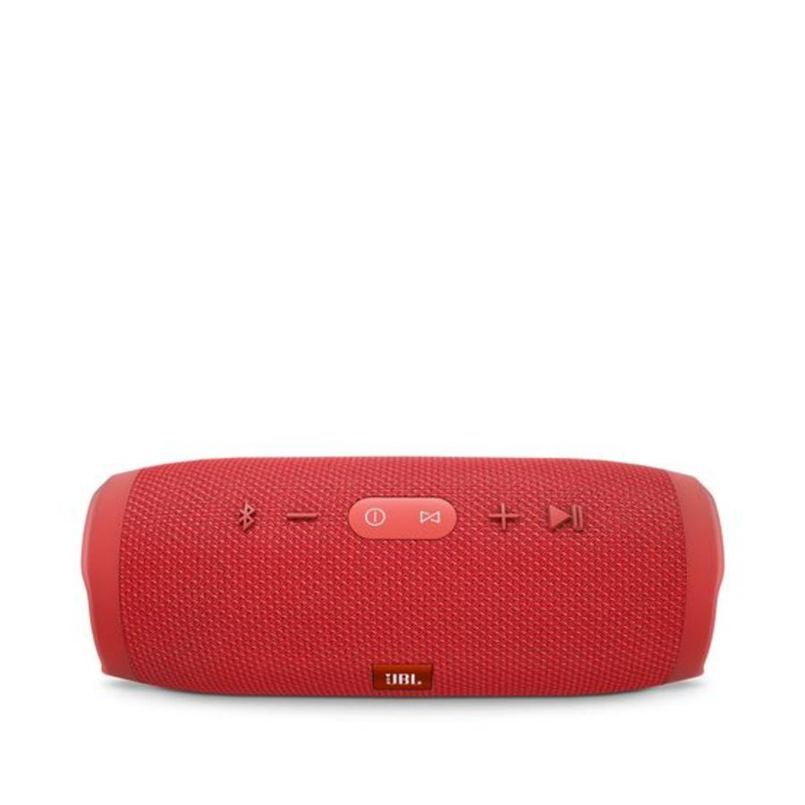Altavoz inalámbrico - JBL Charge 3, Bluetooth, Resistente al agua, Rojo