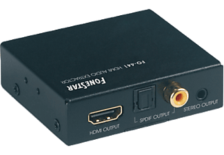 Convertidor - Fonestar FO-441, HDMI - 1080p - SPDIF y Estéreo, Negro