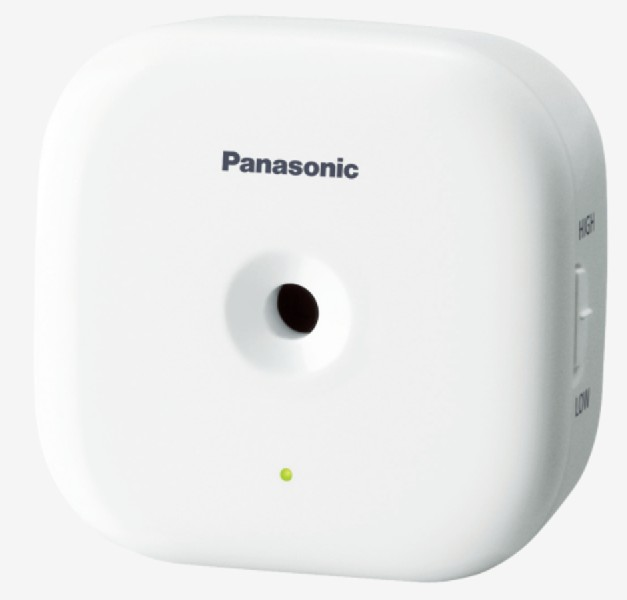 Sensor de rotura de cristales opcional - Panasonic KX-HNS104EX2, Largo alcance, Sincronización