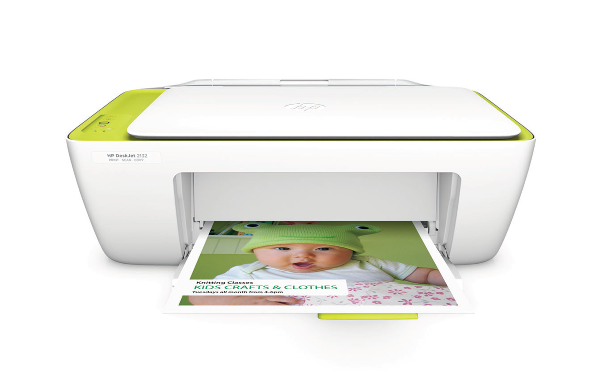 Impresora multifunción - HP DeskJet 2132, All-in-one (impresión, copia, escaner), USB