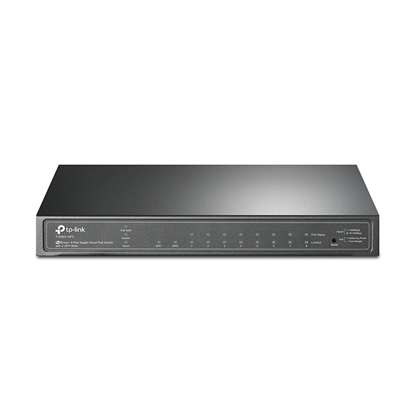 TP-LINK T1500G-10Ps(Tl-Sg2210P) 10 Port Gbıt Masaüstü Poe Smart Swıtch + 2 Sfp Slot
