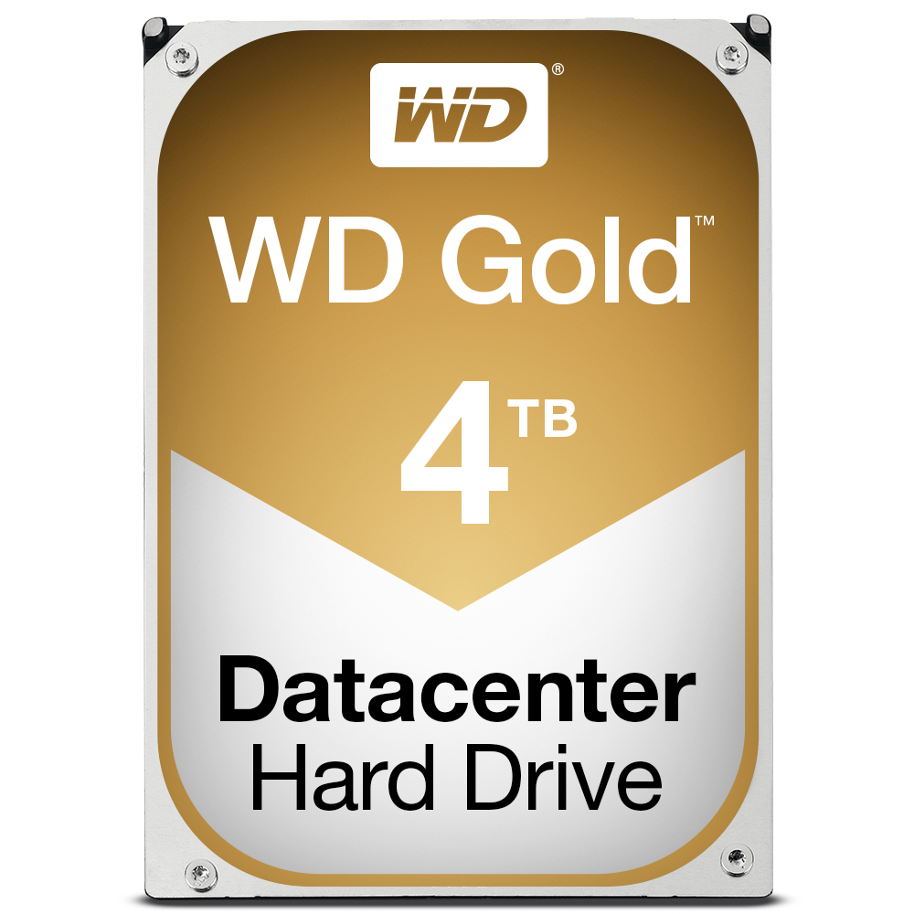 Disco duro - Western Digital Gold WD4002FYYZ, 4TB, 3.5", Serial ATA III, 7200 RPM