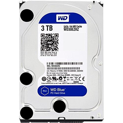 Disco duro interno - WD30EZRZ/3TB/SATA
3 TB, Azul, 3.5", Serial ATA III, 5400 RPM