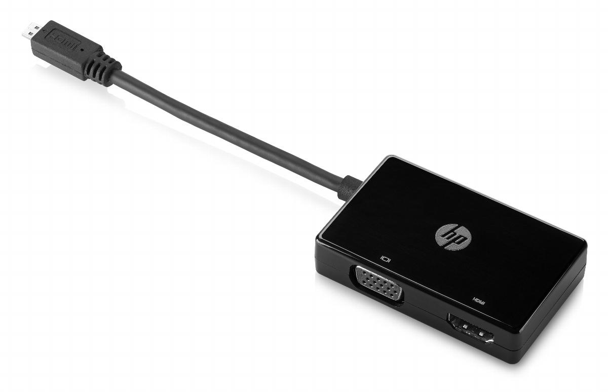 Adaptador tablet a TV - Adaptador micro HDMI a HDMI/VGA