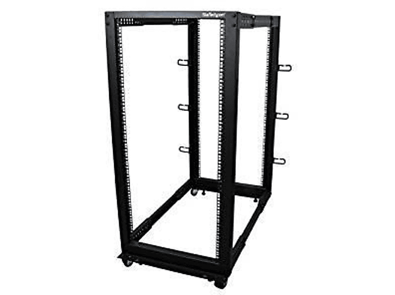 Rack | StarTech.com 4POSTRACK25U Rack Marco Abierto Profundidad Ajustable de 4 Columnas 25U