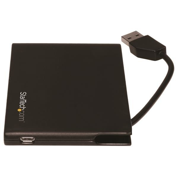 Lector de Tarjetas - StarTech.com 2SD4FCRU3 Lector USB 3.0 de Tarjetas de Memoria SD con Dos Ranuras