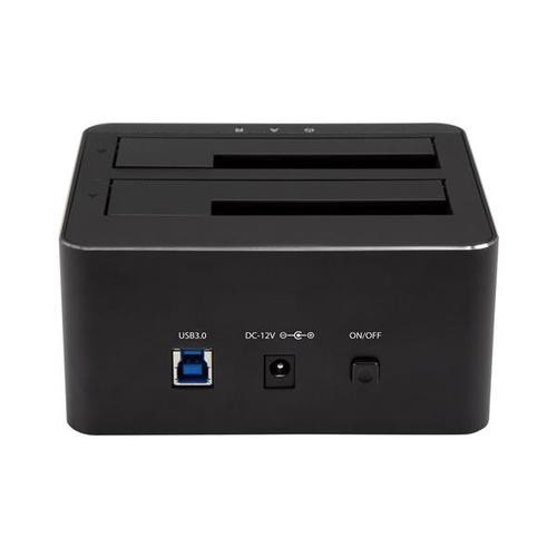 Base para Disco - StarTech.com SDOCK2U33V Docking Station USB 3.0 2 Bahias SATA 2,5 o 3,5