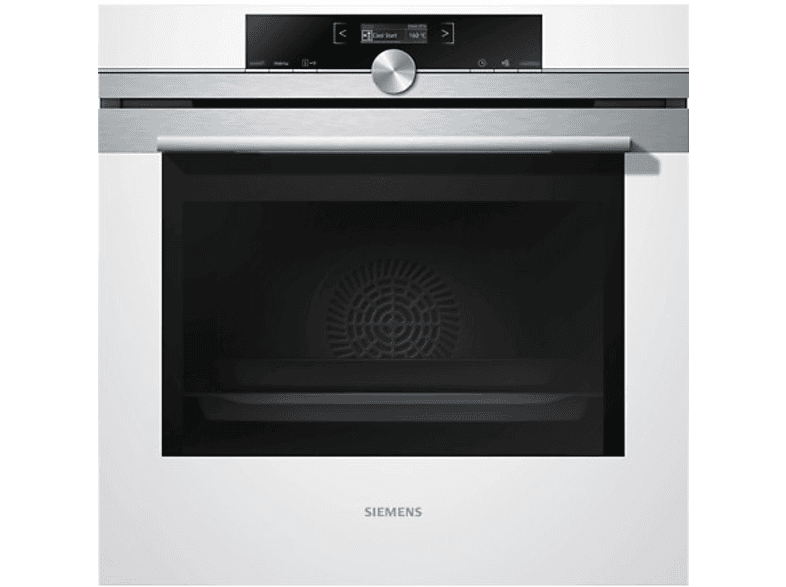 Horno multifunción - Siemens HB673GBW1F, Pirólitico, Capacidad 71L, Integrable, 10 funciones, Grill