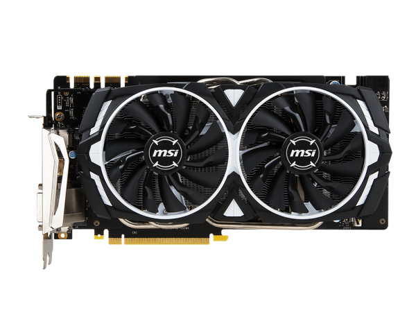 Tarjeta gráfica - MSI GeForce GTX 1070 Armor OC 8GB GDDR5