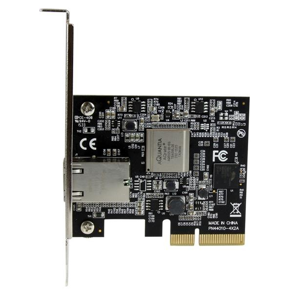 Tarjeta de Red - StarTech.com ST10GSPEXNB Tarjeta Ethernet PCI Express 1 Puerto 10GBase-T/NBASE-T