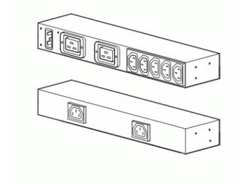 APC AP6120A 1U Negro unidad de distribución de energía (PDU) | MediaMarkt