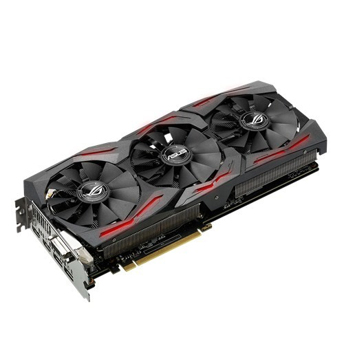 Tarjeta gráfica - ASUS ROG Strix GeForce® GTX 1060 6GB GDDR5, 192 bit, Ventiladores Wing Blade, Aura RGB