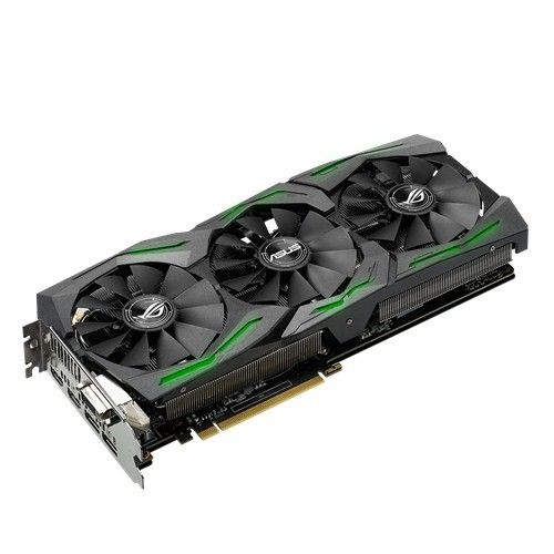 Tarjeta gráfica - ASUS ROG Strix GeForce® GTX 1060 6GB GDDR5, 192 bit, Ventiladores Wing Blade, Aura RGB