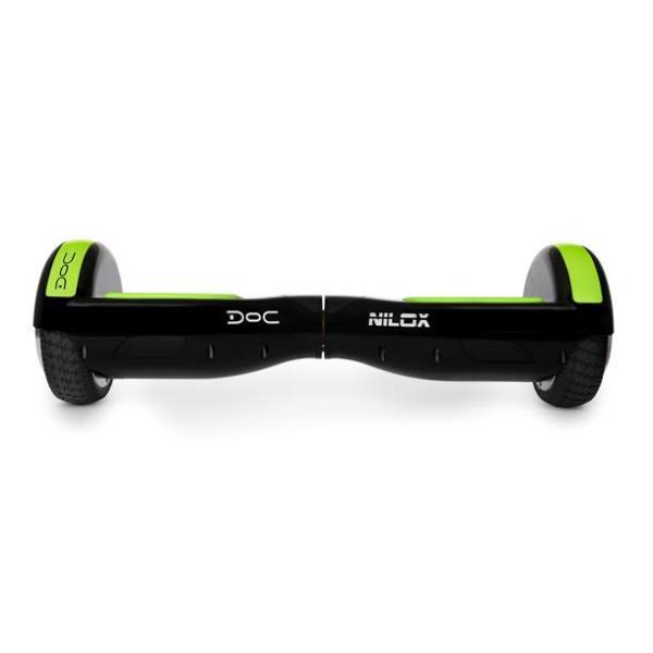 Hoverboard - Nilox Doc Hoverboard BLACK 6.5 + BOLSA, Luces Leds, Negro