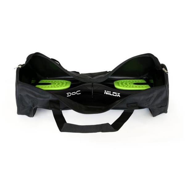 Hoverboard - Nilox Doc Hoverboard BLACK 6.5 + BOLSA, Luces Leds, Negro
