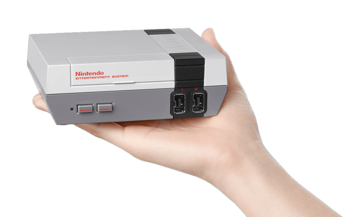 Consola retro - Nintendo Classic Mini HW NES, 30 juegos, Mando, Gris