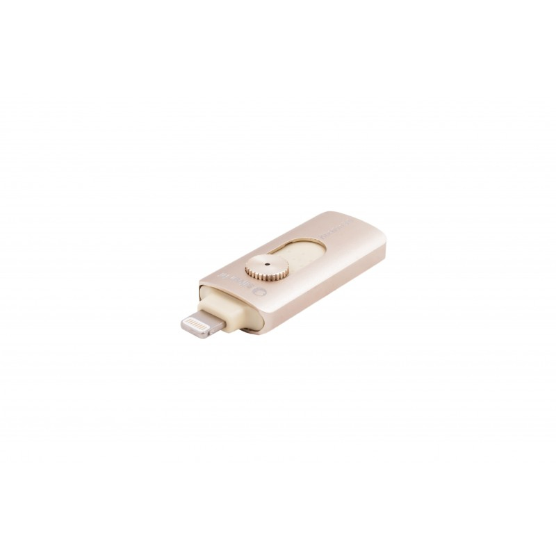 Pendrive de 64 GB - Silver HT Stick Pro, OTG, 64GB, USB 3.0 (3.1 Gen 1), Oro