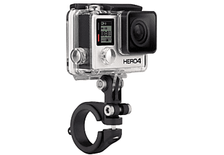 Accesorio cámara deportiva - GoPro AMHSM-001, soporte para barras, giro 360º, aluminio