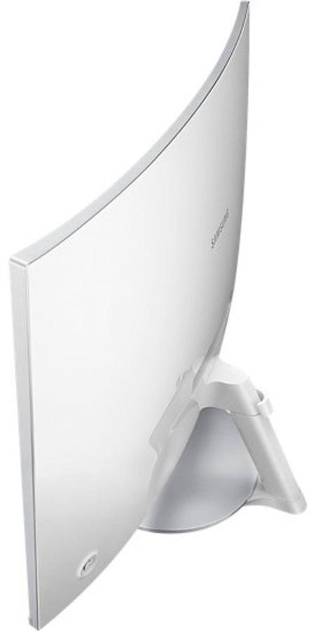 Monitor - Samsung C27F591FDU, 27 pulgadas, FullHD, Curvo, Altavoces, plateado