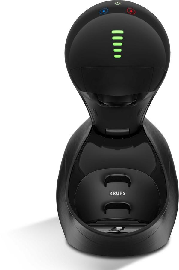 Cafetera de cápsulas - Krups Nescafé Dolce Gusto KP 6008 Movenza, Potencia 1500W, Negro