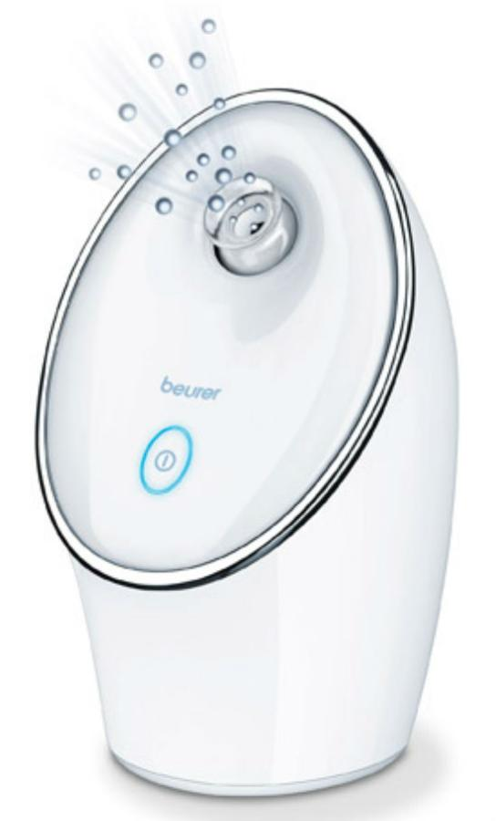 Sauna facial - Beurer FC 72 Pureo Ionic Hydration, 260W, Iónica, Desconexión automática, Blanca