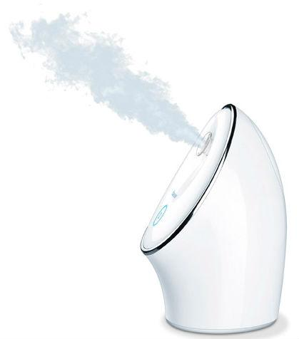 Sauna facial - Beurer FC 72 Pureo Ionic Hydration, 260W, Iónica, Desconexión automática, Blanca