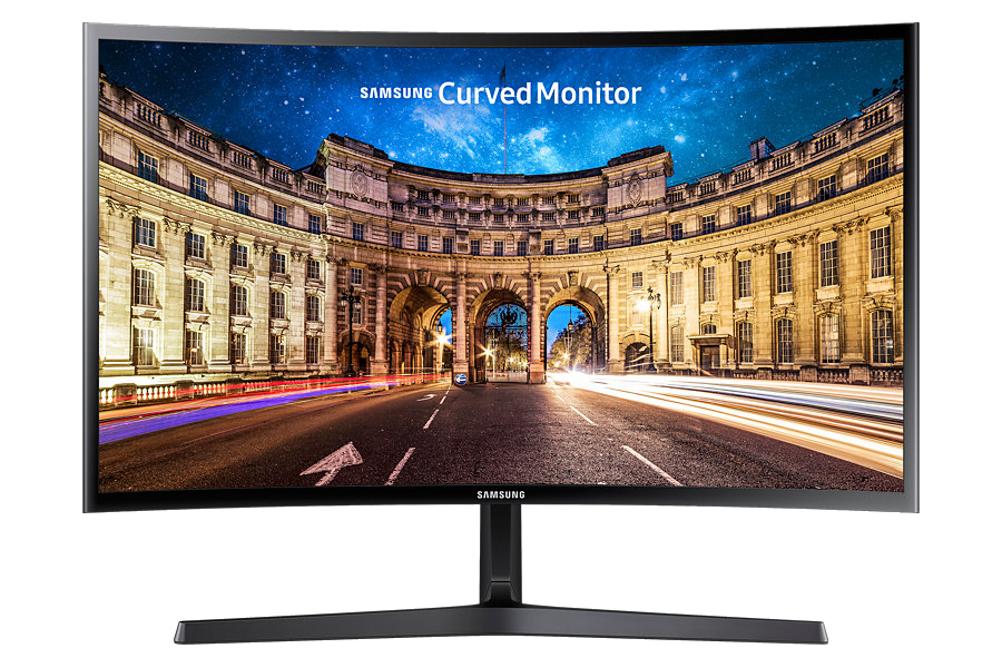 Monitor - Samsung LC27F396, 27", Curvo1800R, Full HD, 250 Cd/M2, Negro