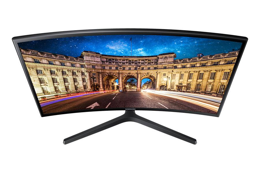 Monitor - Samsung LC27F396, 27", Curvo1800R, Full HD, 250 Cd/M2, Negro