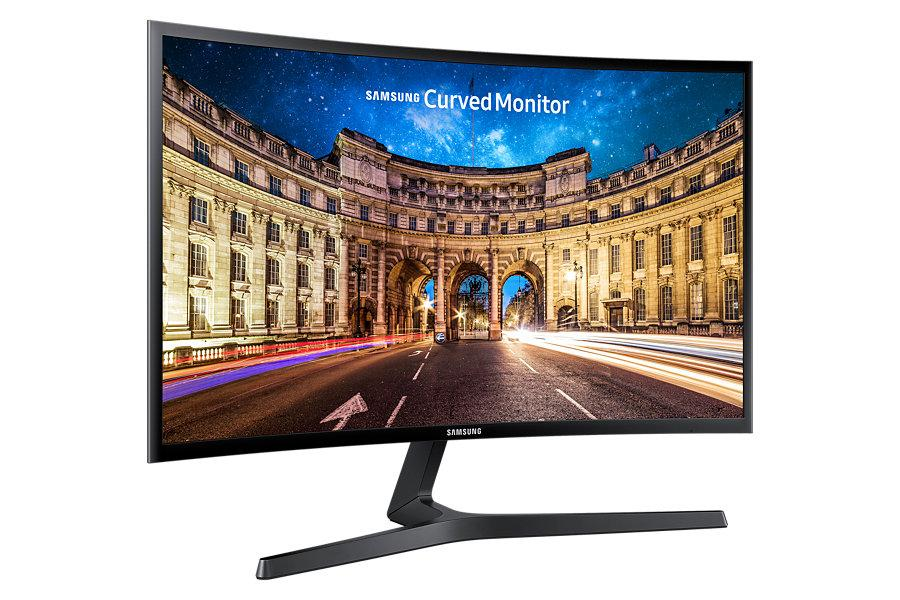 Monitor - Samsung LC27F396, 27", Curvo1800R, Full HD, 250 Cd/M2, Negro