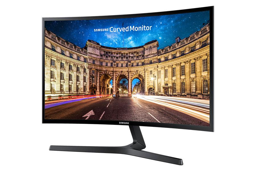 Monitor - Samsung LC27F396, 27", Curvo1800R, Full HD, 250 Cd/M2, Negro