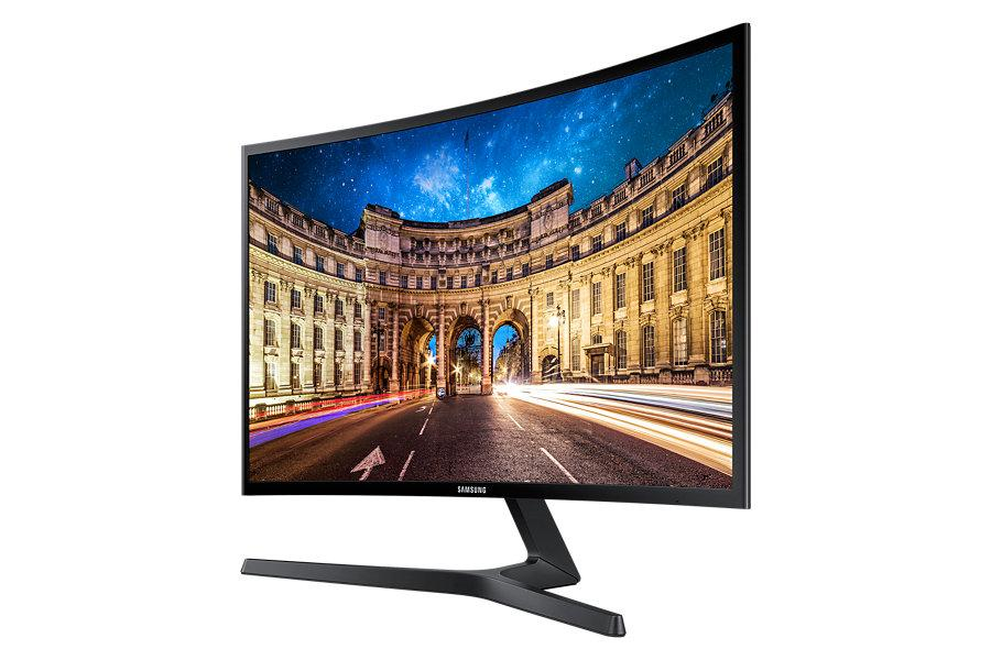 Monitor - Samsung LC27F396, 27", Curvo1800R, Full HD, 250 Cd/M2, Negro